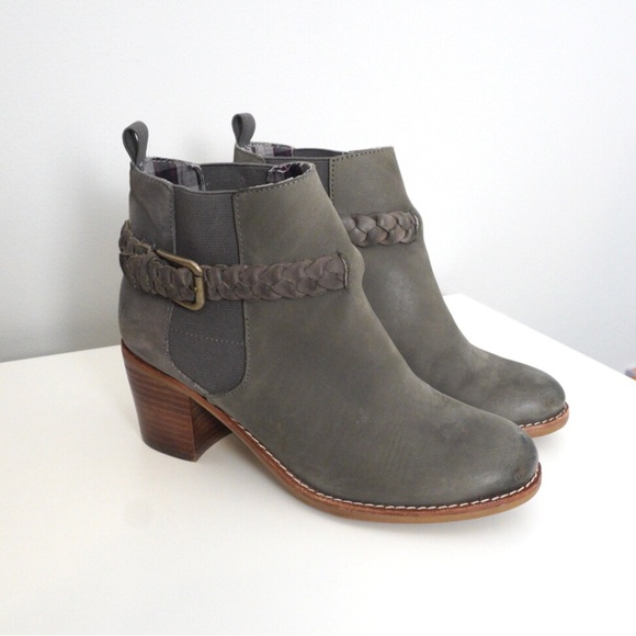 Sperry Top Sider Liberty‎ Leather Ankle Booties EUC Sz 6.5 Boho Western Country - Picture 1 of 10